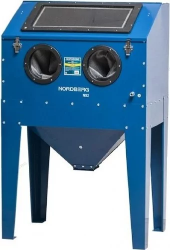 Пескоструйная камера NORDBERG NS2 фронтальная загрузка 220 л [ЦБ-00007808]