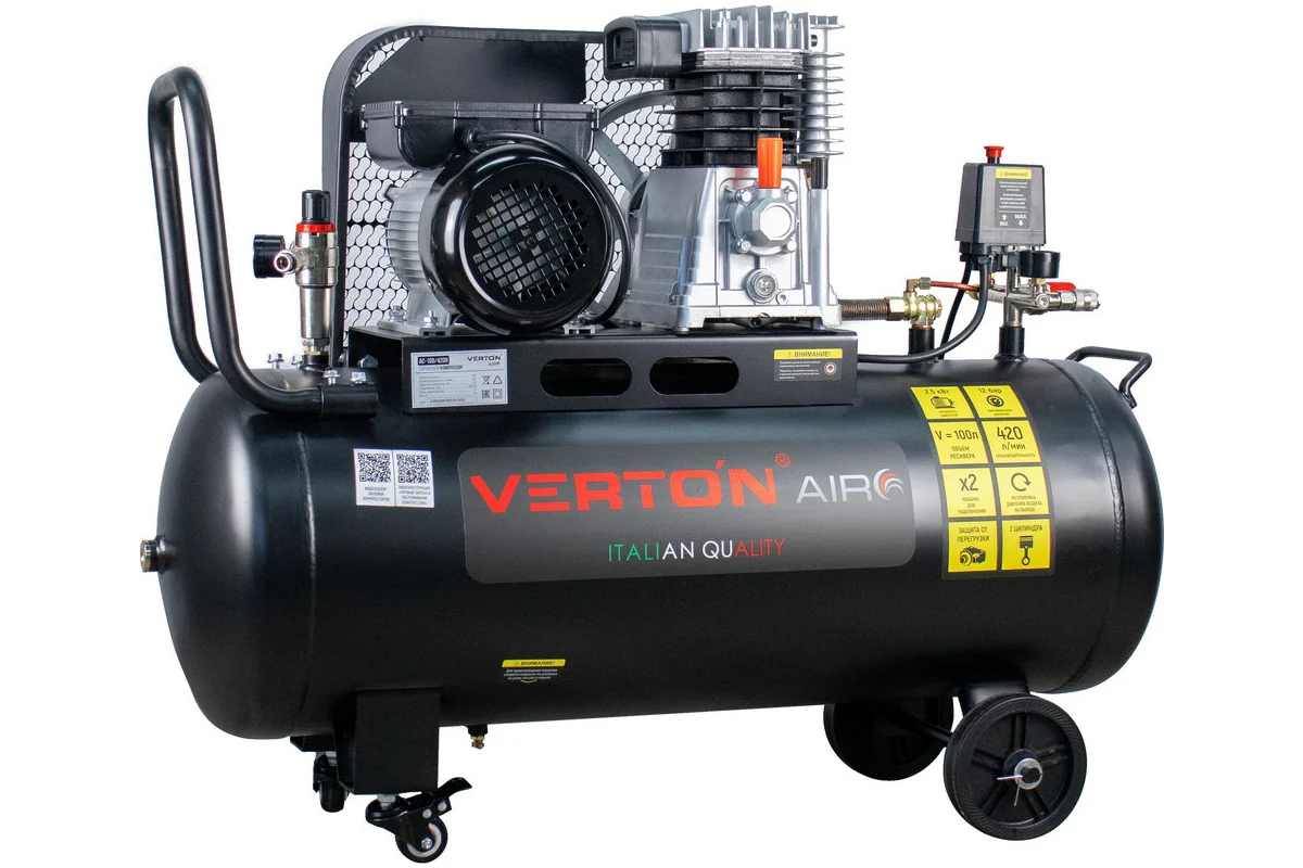 Компрессор VERTON Air AC-100/420R 01.5985.12197