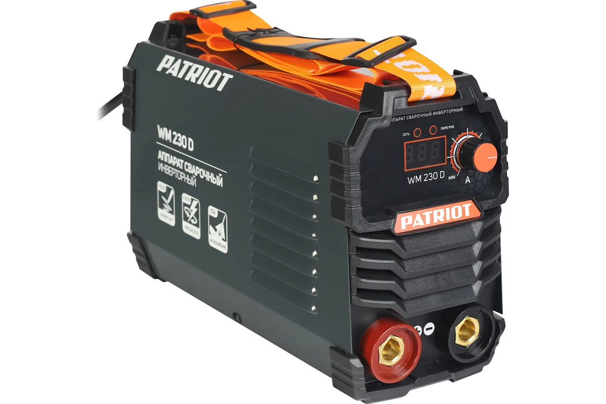 Cварочный инверторный аппарат Patriot WM230D MMA с маской 311D 605302290