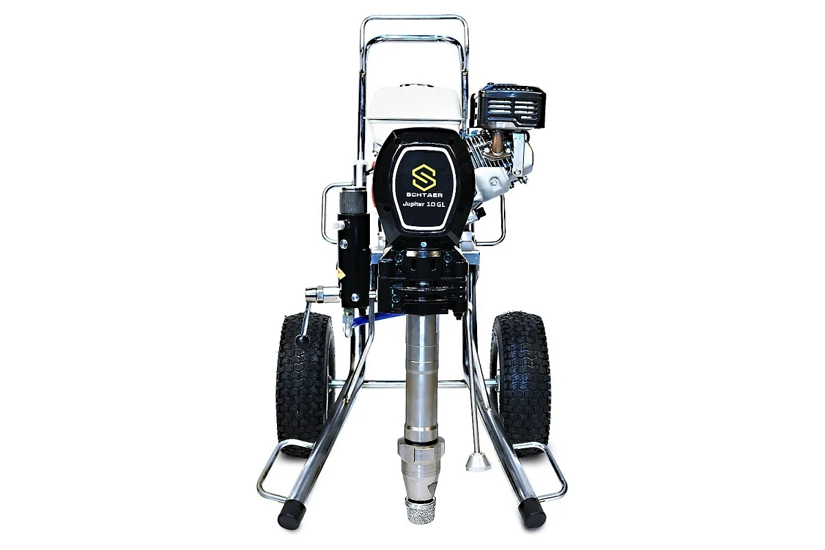 Окрасочный аппарат SCHTAER 8.3 л, с бензиновым двигателем Jupiter 10GL