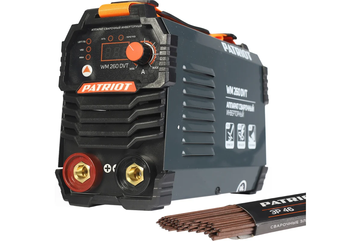 Сварочный инверторный аппарат PATRIOT WM260DVT 605302026