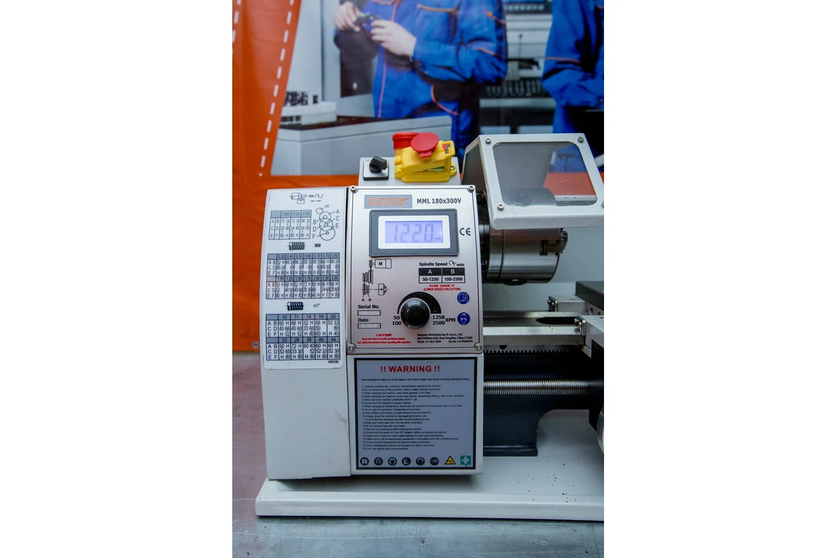 Настольный токарный станок METALMASTER MML 180X300 V 00000012215