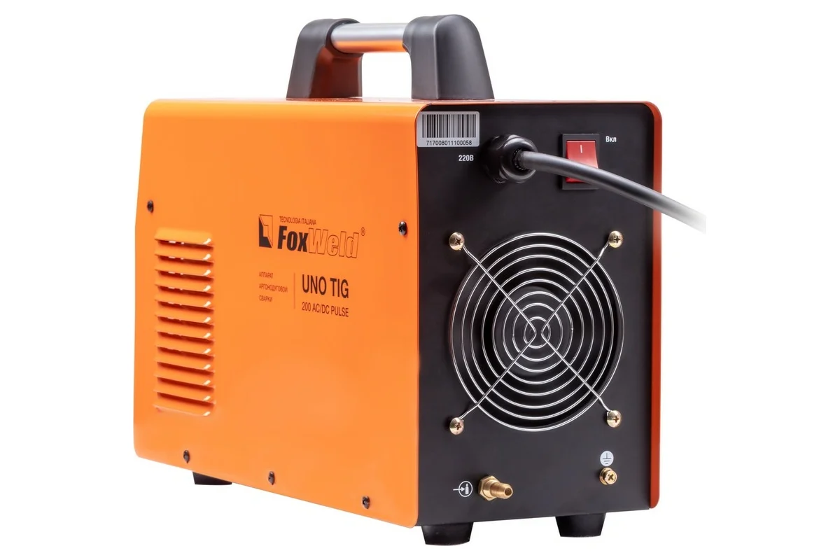 Аппарат аргонодуговой сварки FOXWELD UNO TIG 200 AC/DC PULSE 7170