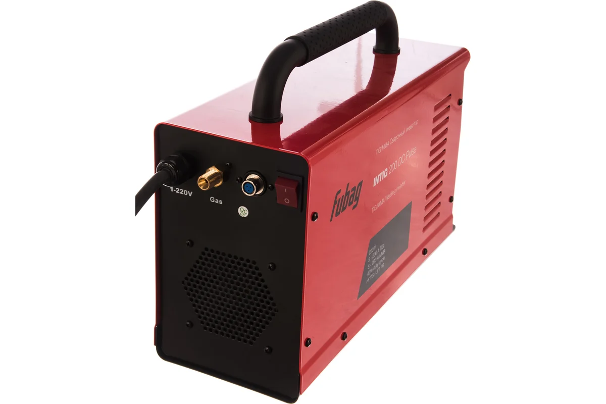 Сварочный инвертор FUBAG INTIG 200 DC PULSE 31411 + горелка FB TIG 26 5P 4m 38459 31411.1