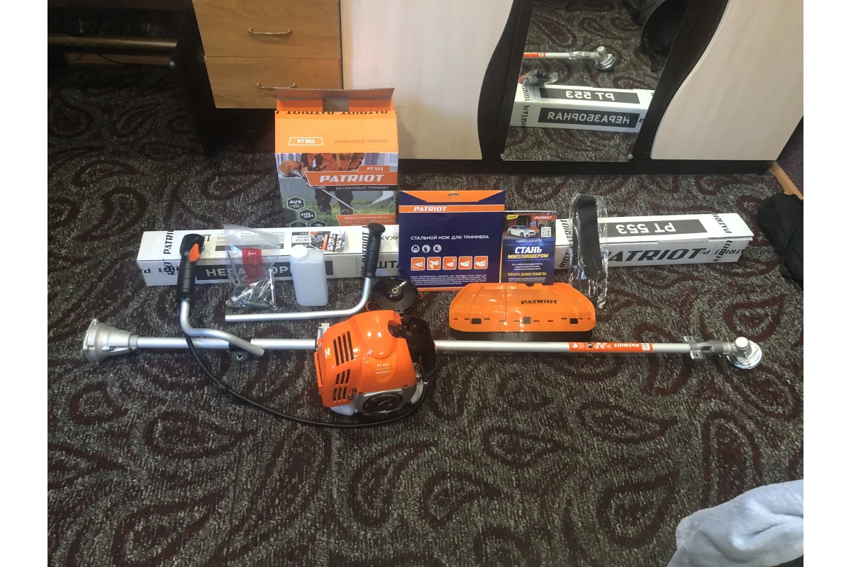 Бензиновый триммер PATRIOT PT 553 1+1 250108444