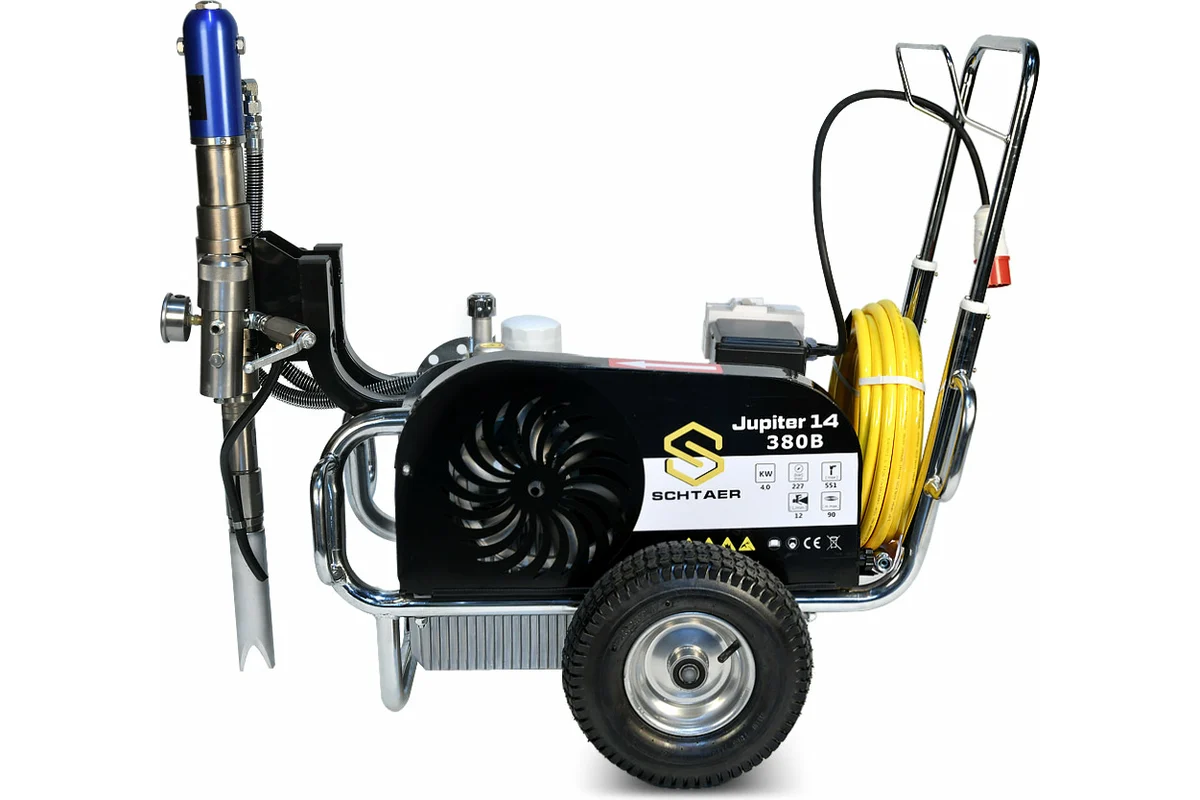Окрасочный аппарат SCHTAER 12 л, 380V Jupiter 14/380