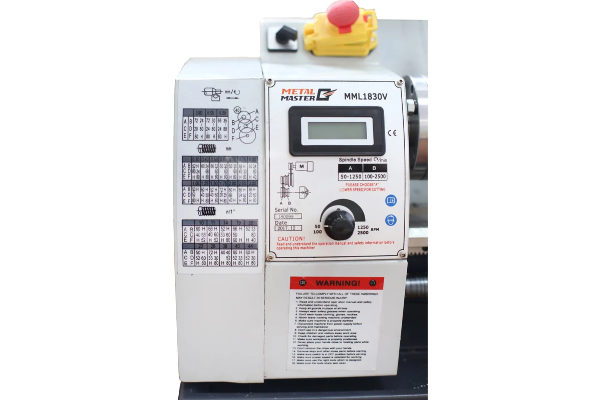 Токарный станок MetalMaster MML 1830V 16760