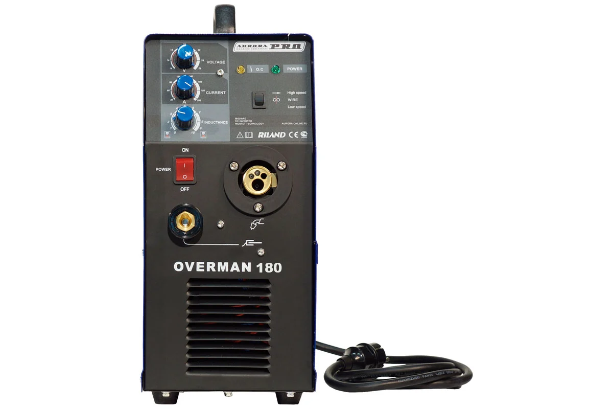 Инверторный сварочный полуавтомат Aurora PRO OVERMAN 180 Mosfet 10041