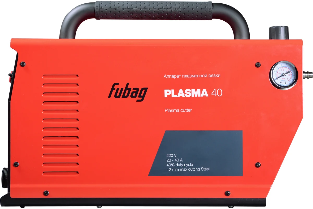 Аппарат плазменной резки FUBAG PLASMA 40, горелка FB P60 6m, плазменное сопло, 31460.2