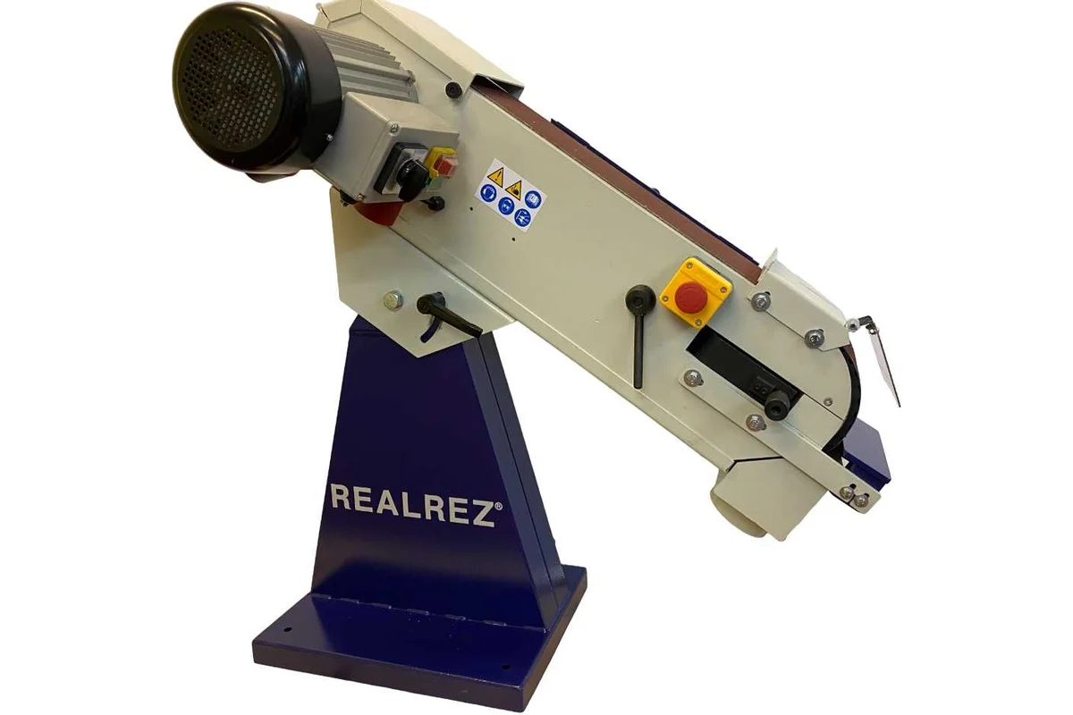 Ленточный шлифовальный станок REALREZ B1-S6D 400 В REZ-B1-S6D (400V)
