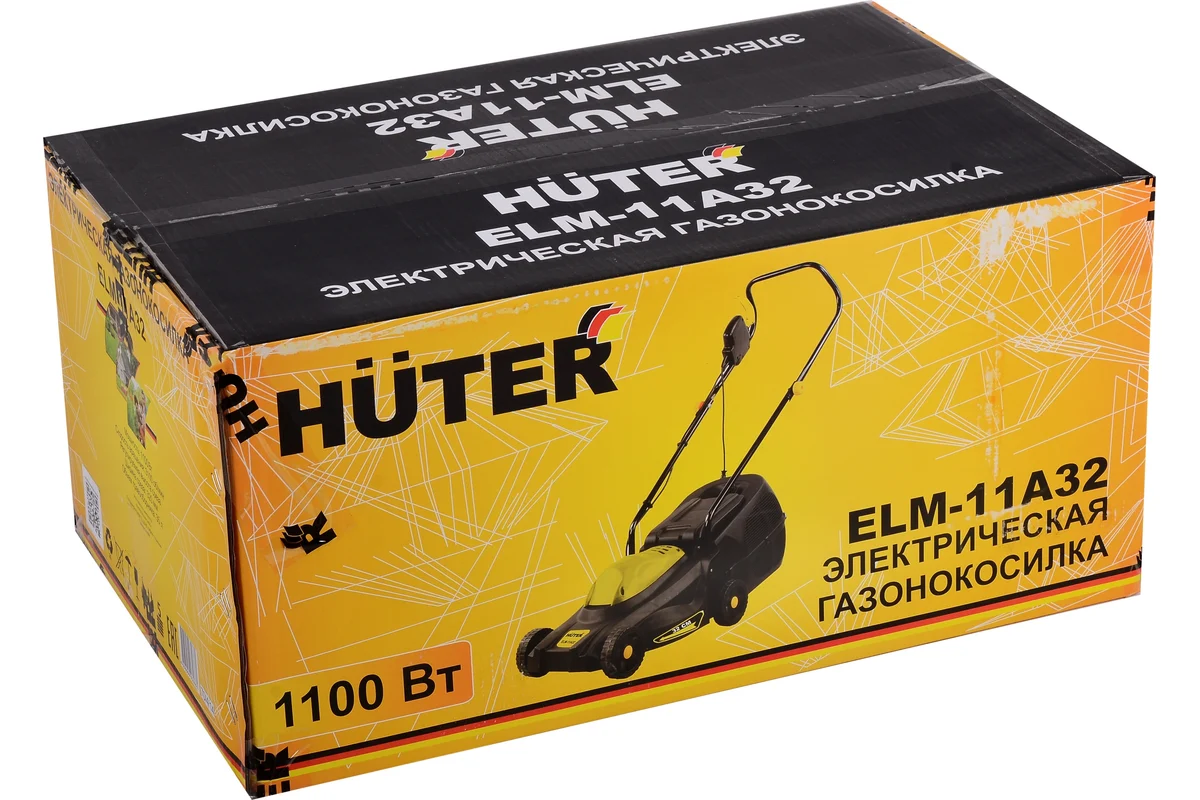 Электрическая газонокосилка Huter ELM-11А32 70/4/14