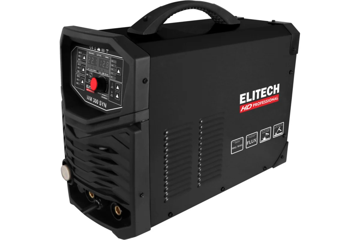 Инверторный сварочный аппарат Elitech HD WM 300 SYN 204472