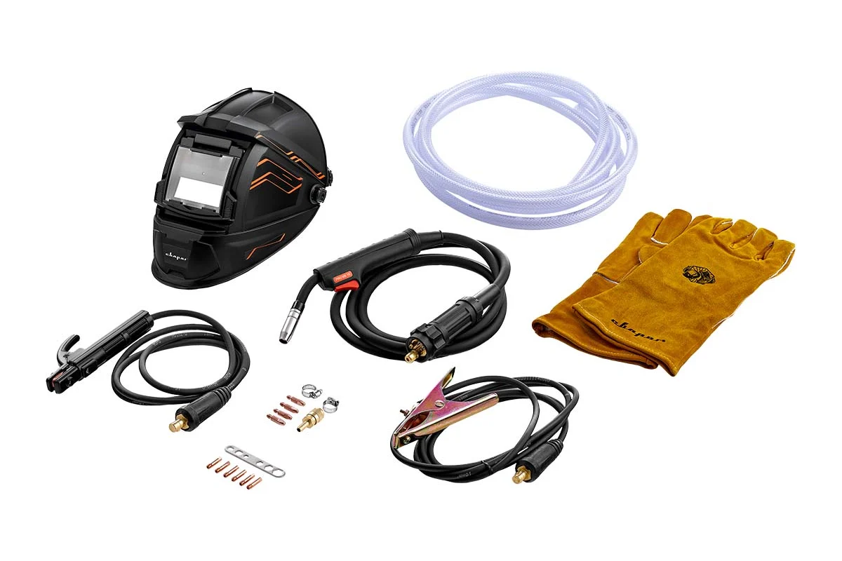 Сварочный инвертор Сварог MIG 200 REAL SMART N2A5 Black, маска+краги 98557