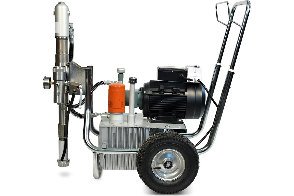 Окрасочная установка с гидравлическим насосом SCHTAER 10.0 л, 220 V Jupiter 12