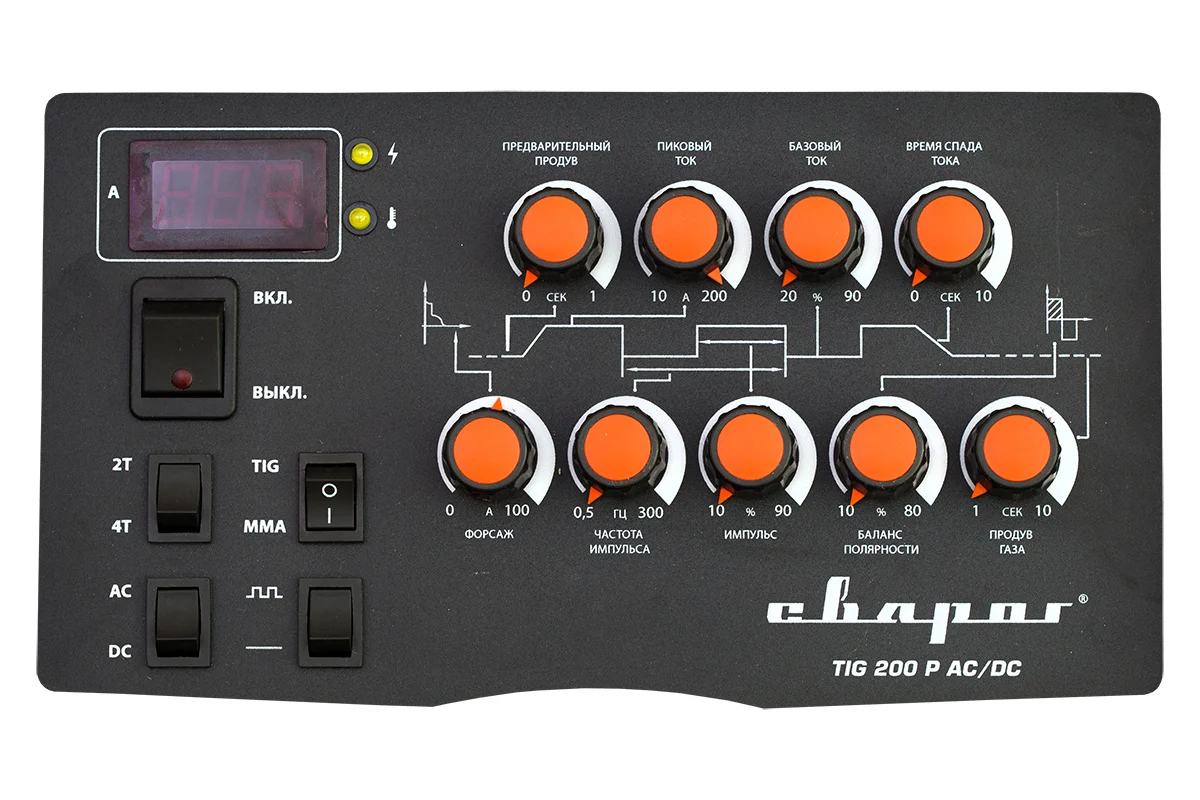 Сварочный инвертор Сварог TECH TIG 200 P AC/DC E101 00000090962