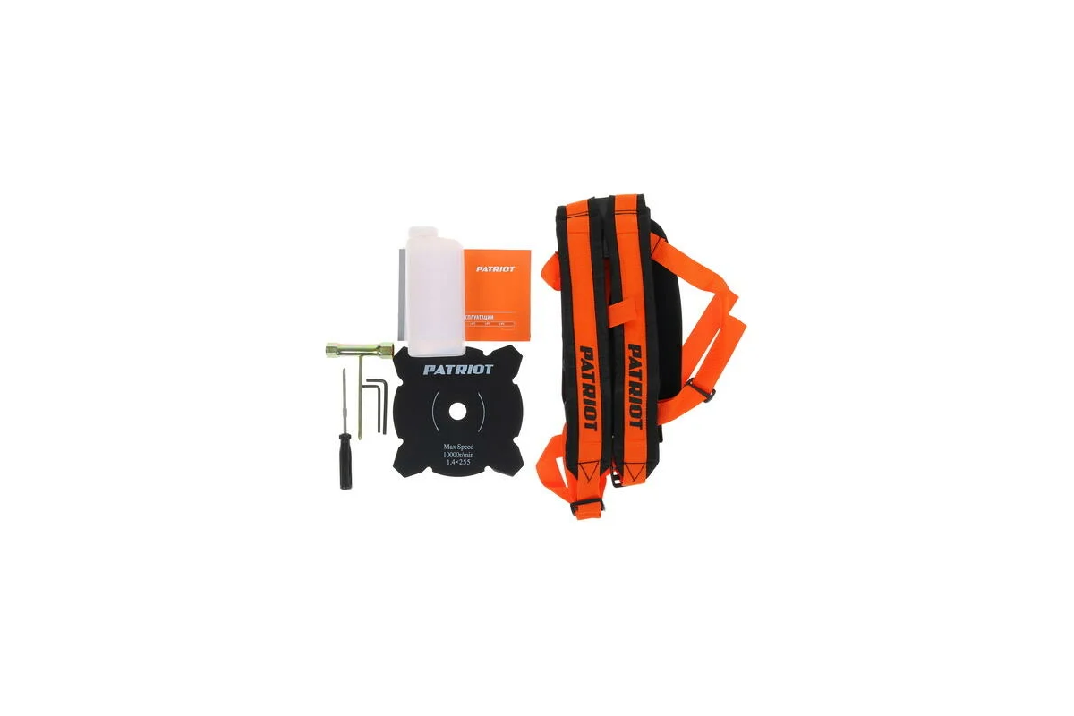 Бензиновый триммер PATRIOT 4555ES Country с неразборной штангой 250108045