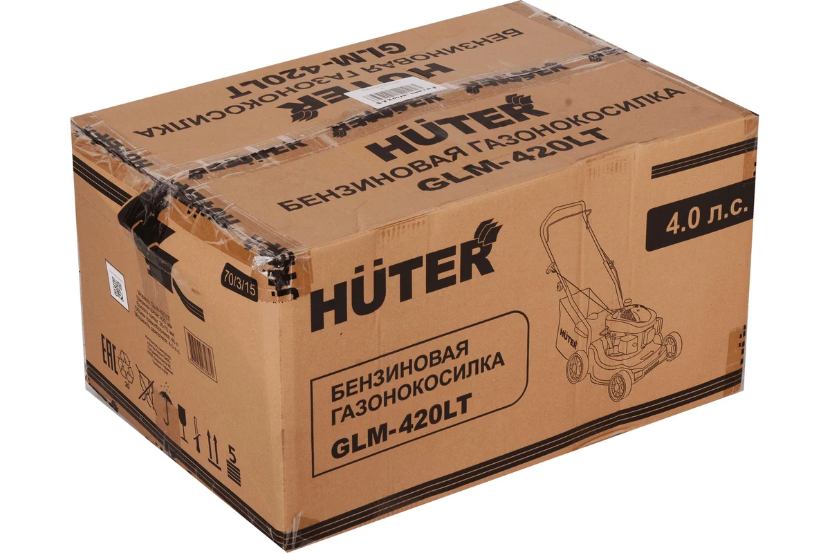 Бензиновая газонокосилка Huter GLM-420LT 70/3/15