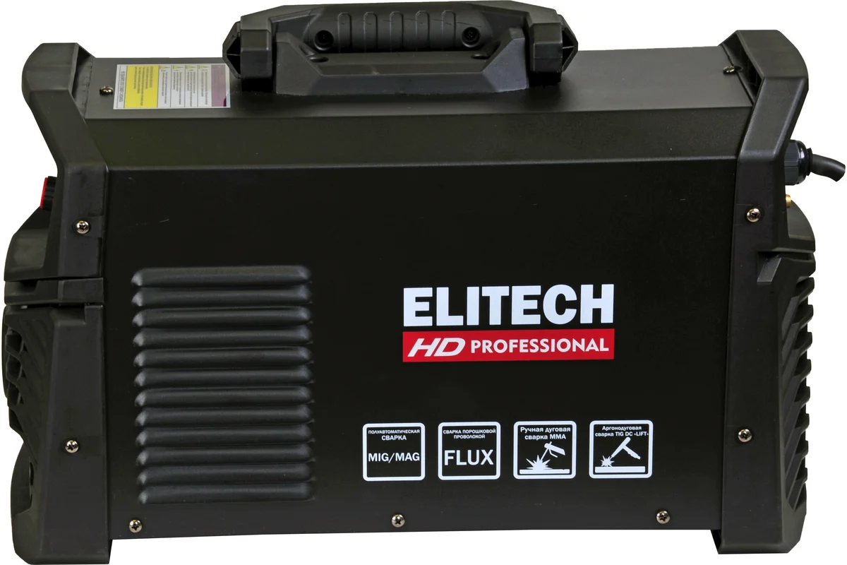 Инверторный сварочный аппарат Elitech HD WM 200 SYN 204471