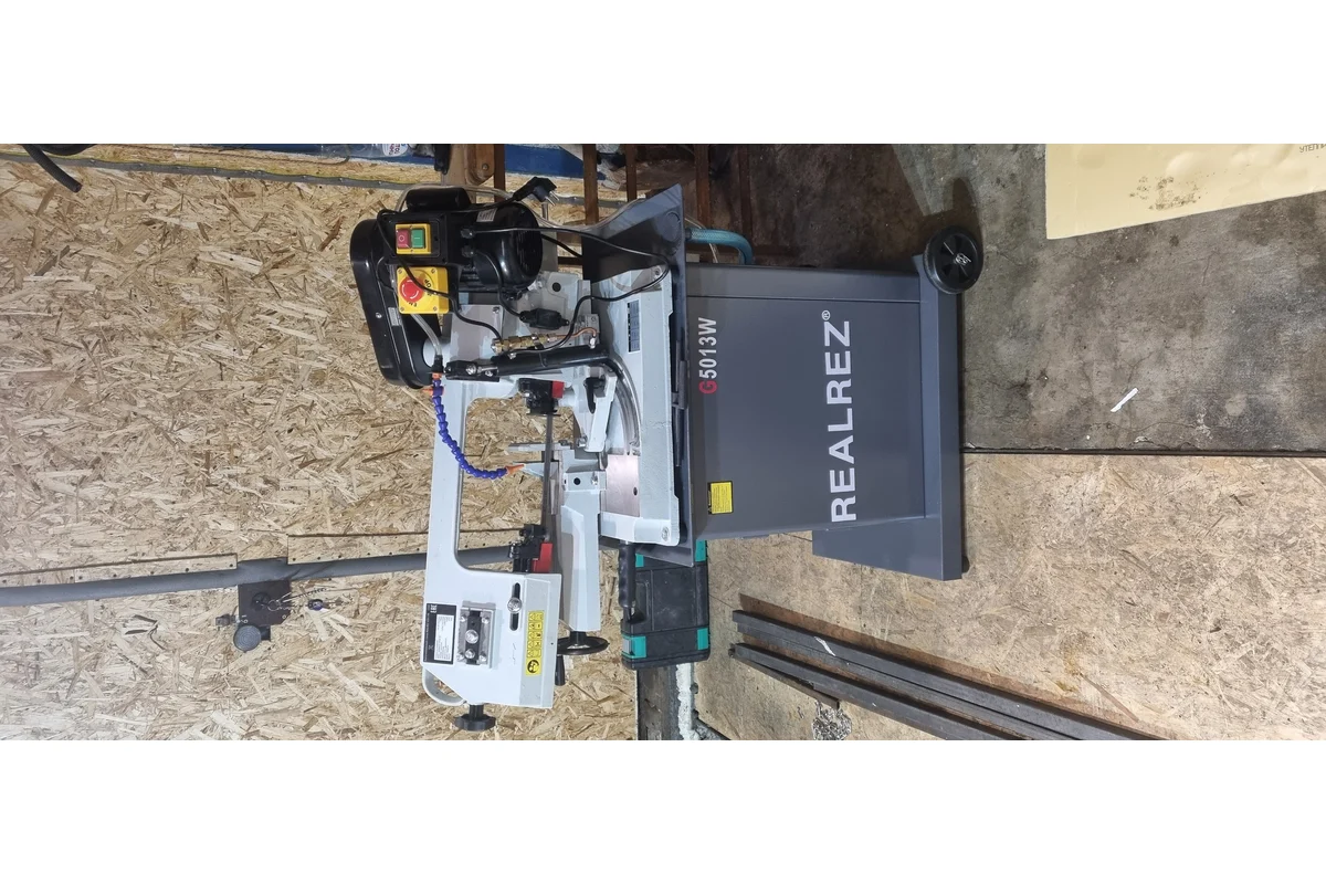 Ленточнопильный станок REALREZ G5013W СОЖ (230 V) REZ-5013/230V