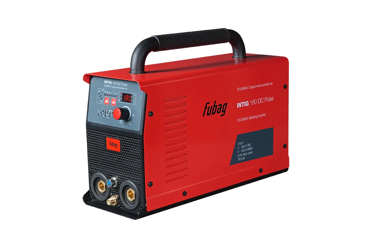 Сварочный инвертор FUBAG INTIG 180 DC PULSE, 31450, горелка FB TIG 26 5P 4m, 38459, 31450.1