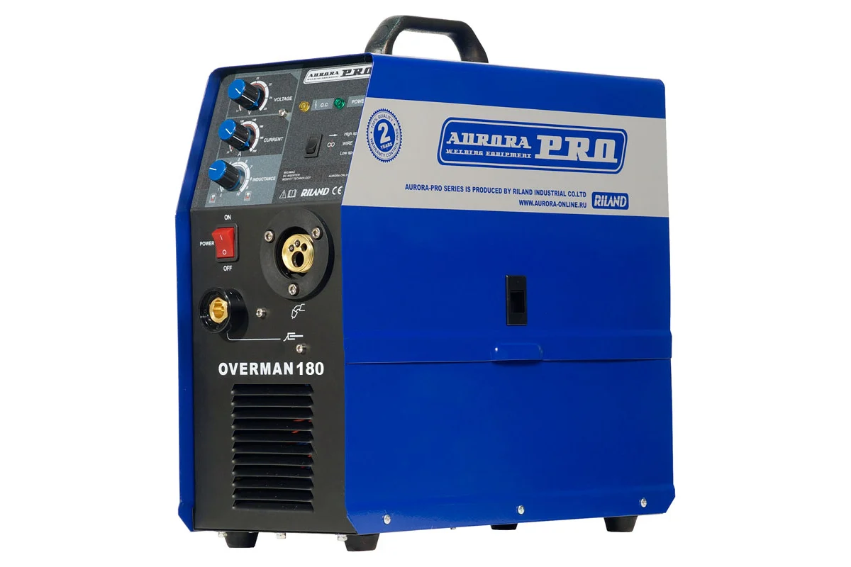 Инверторный сварочный полуавтомат Aurora PRO OVERMAN 180 Mosfet 10041