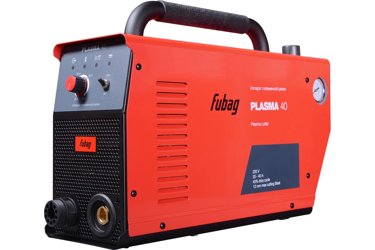 Аппарат плазменной резки FUBAG PLASMA 40, горелка FB P60 6m, плазменное сопло, 31460.2