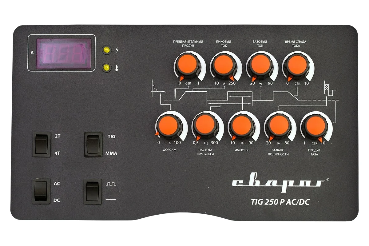 Сварочный инвертор Сварог TECH TIG 250 P AC/DC E102 00000090963