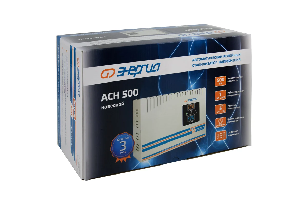 Стабилизатор напряжения Энергия асн 500 навесной Е0101-0215