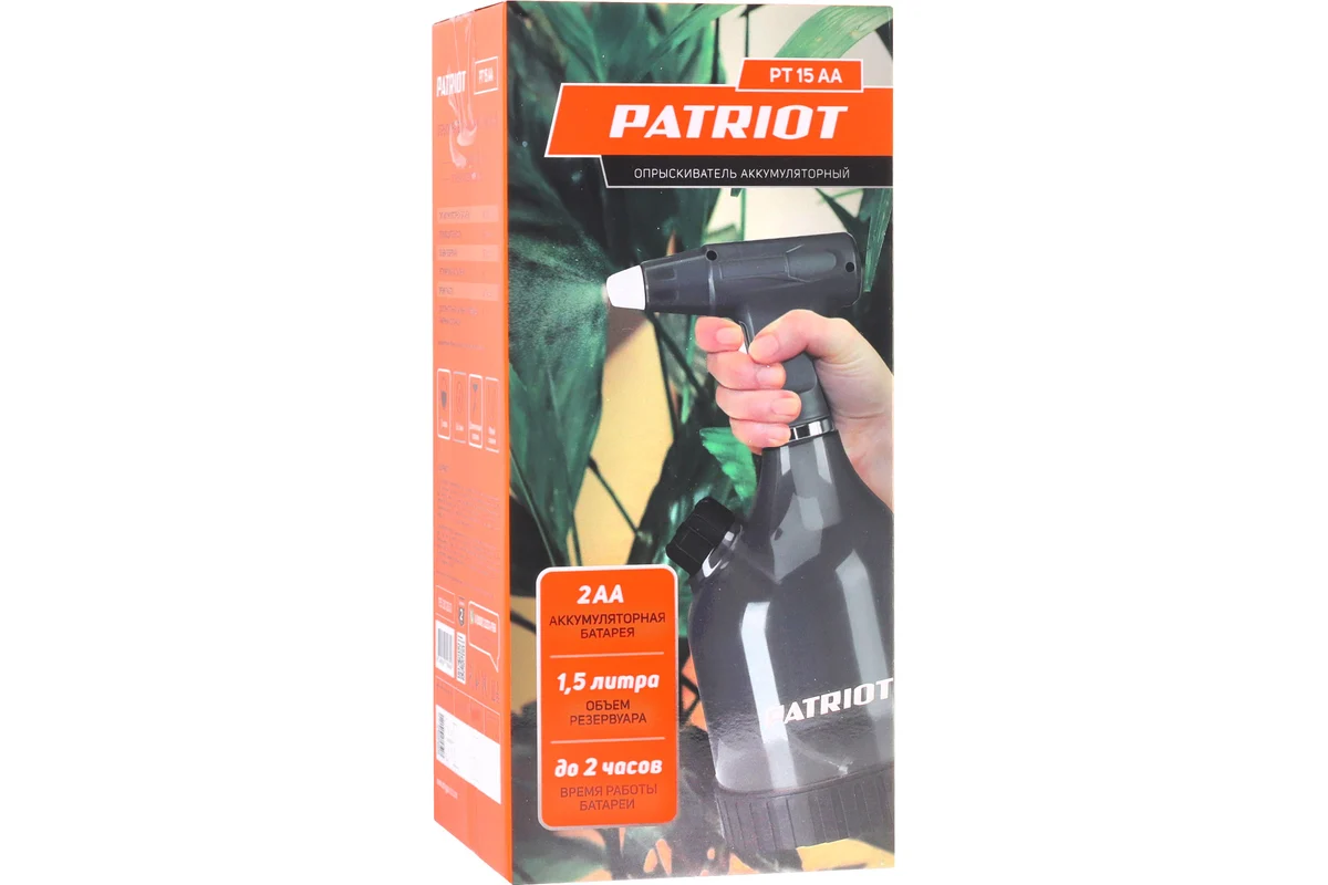 Распылитель аккумуляторный PATRIOT PT 15АА 755302620