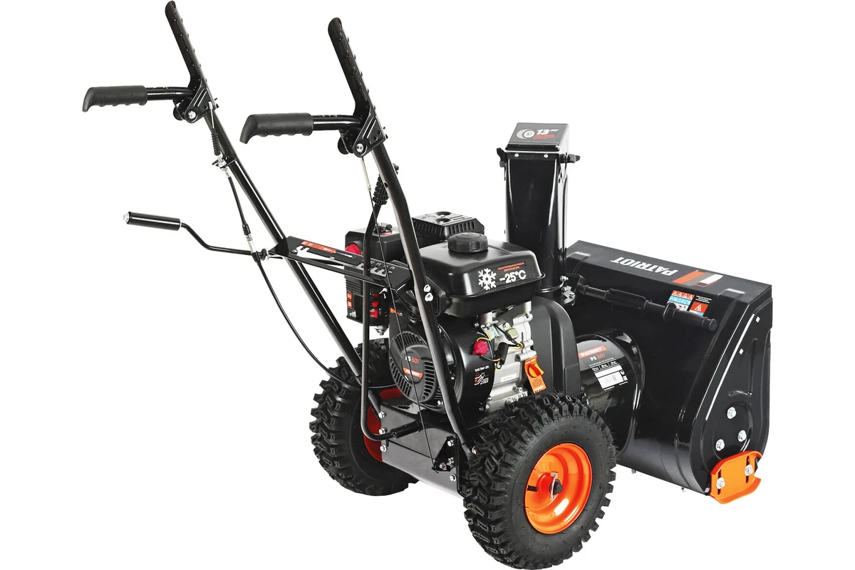 Снегоуборщик PATRIOT PS 601x7 л.с, стартер ручной, ковш 66 см.; колеса Winter Extreme 14x5,50-6; 426108604