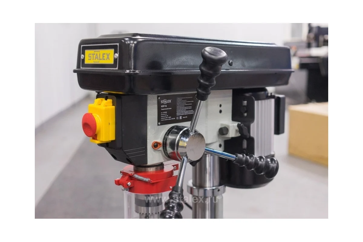 Сверлильный станок Stalex dp-20/t, 20мм, 850вт, 380в, 55кг, тиски 102202
