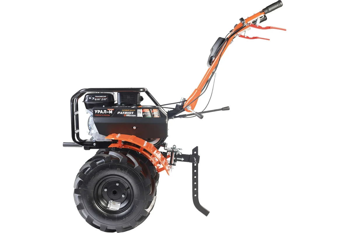 Бензиновый мотоблок PATRIOT УРАЛ M колеса EXTREME 440107007
