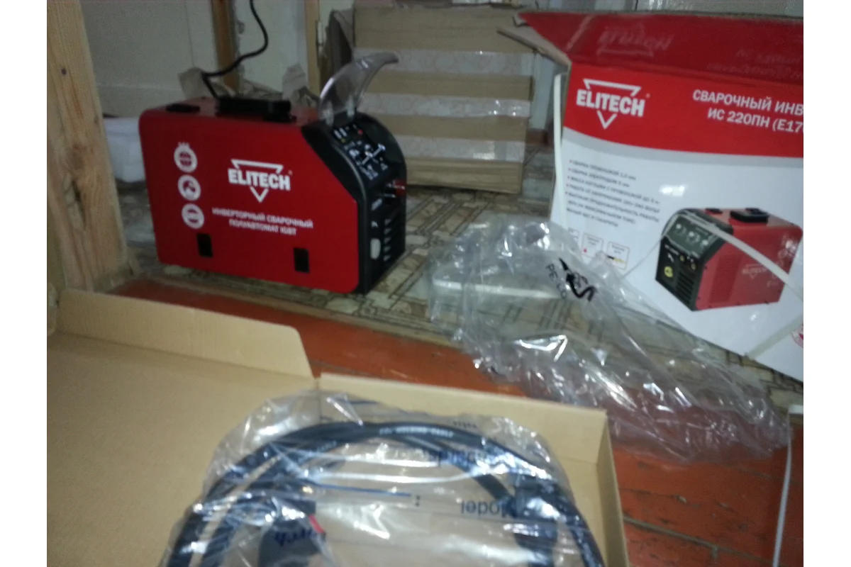 Сварка MIG/MAG Elitech ИС 220ПН