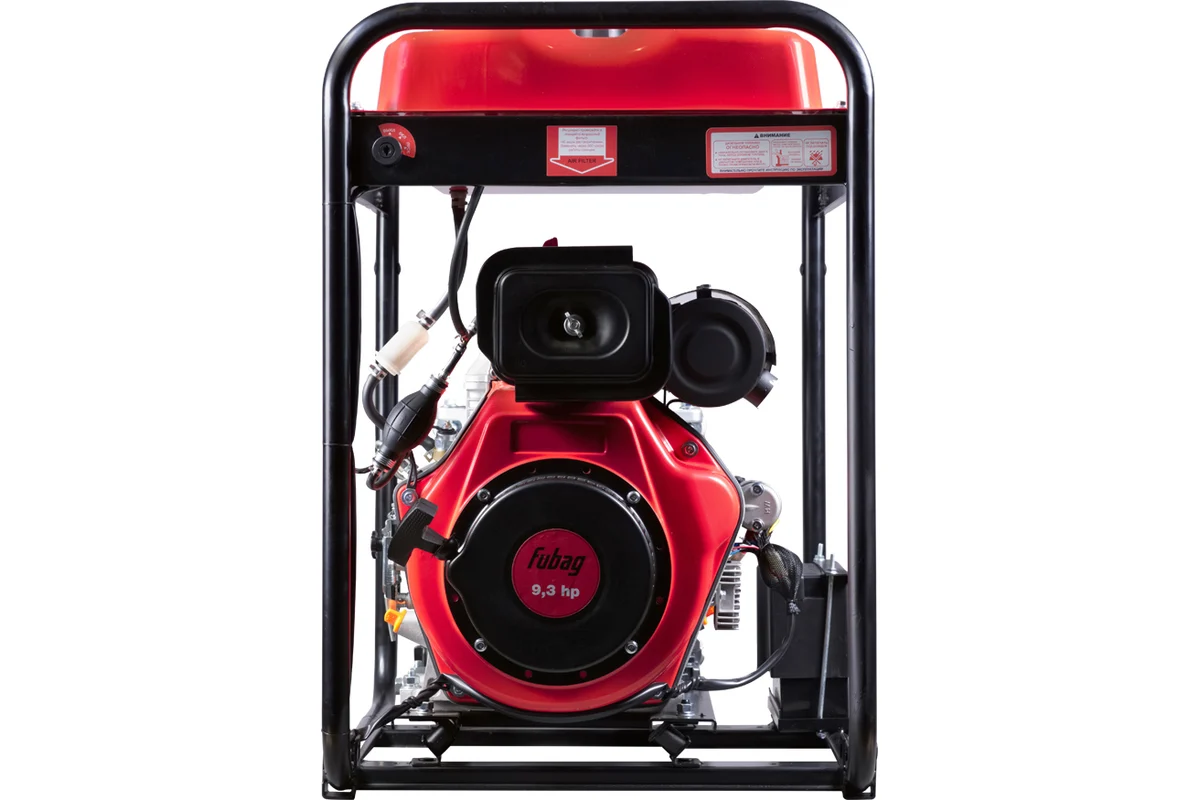 Мотопомпа для сильнозагрязненной воды FUBAG PD 1300T ES (дизель, 1300 л/мин, 25 м) 646272