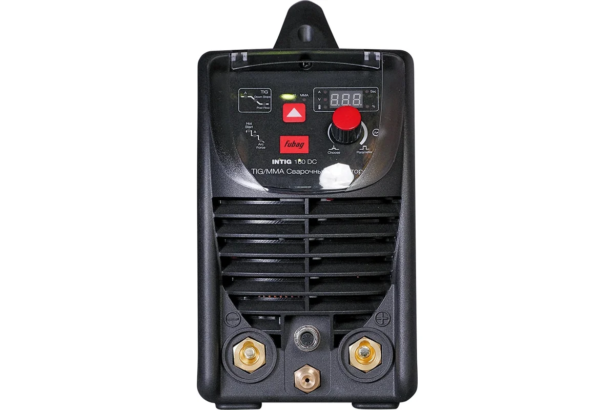 Сварочный инвертор FUBAG  INTIG 160 DC + горелка FB TIG 17 5P 4m 38455 38 025.2