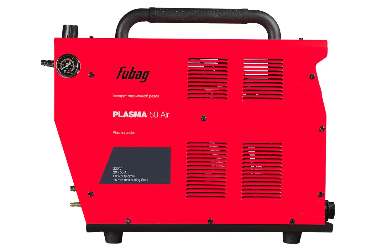 Аппарат плазменной резки FUBAG Plasma 50 Air (46123) + Горелка для плазмореза FB P40 6m (38467) + Защитный колпак для FB P40 AIR (2 шт.) (FBP40_RC-2) 46123.1