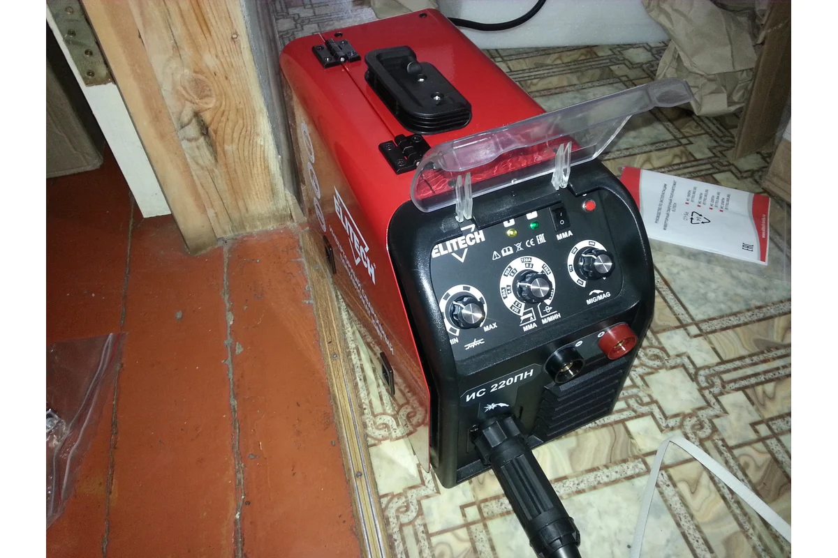 Сварка MIG/MAG Elitech ИС 220ПН
