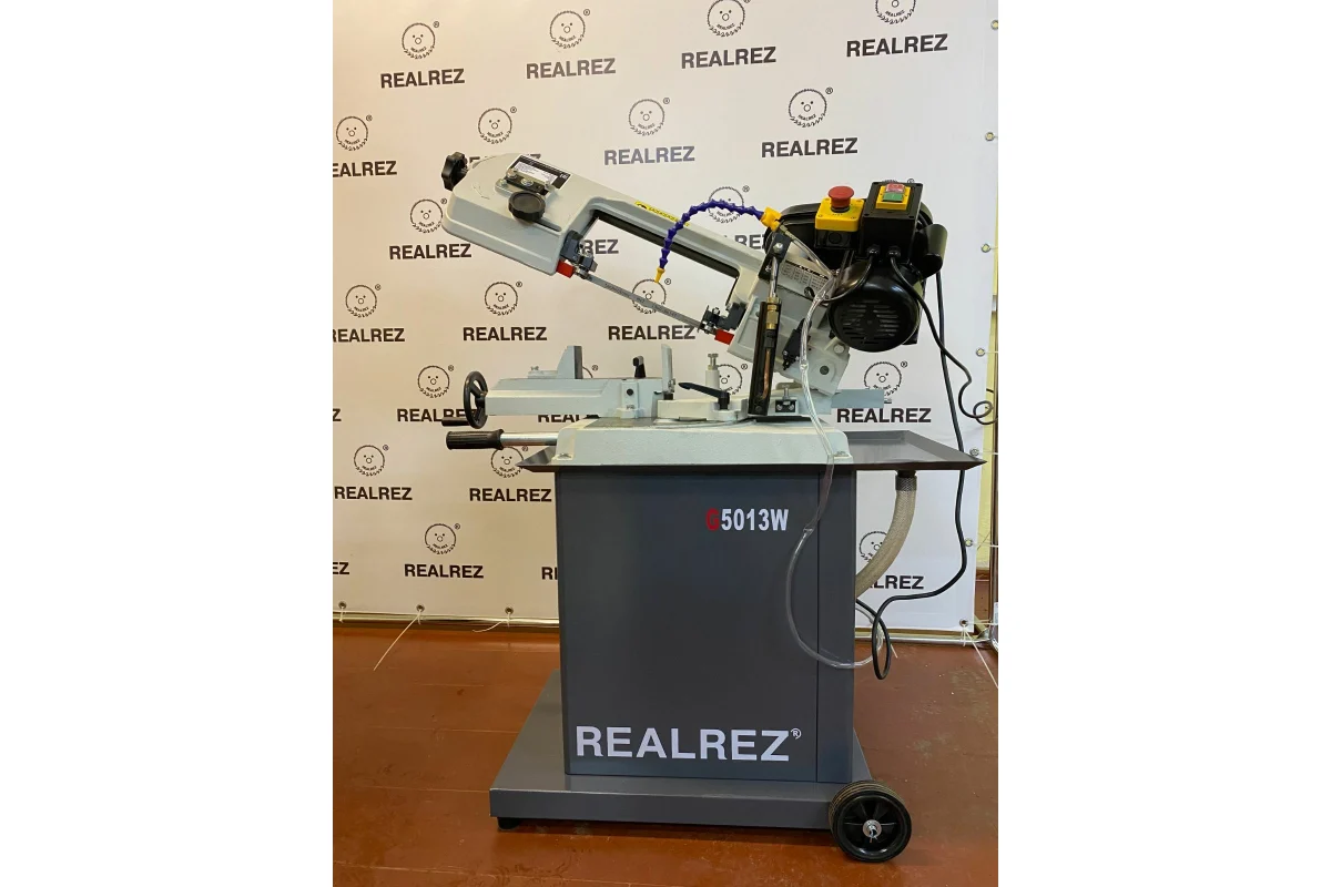 Ленточнопильный станок REALREZ G5013W СОЖ (400 V) REZ-5013/400V