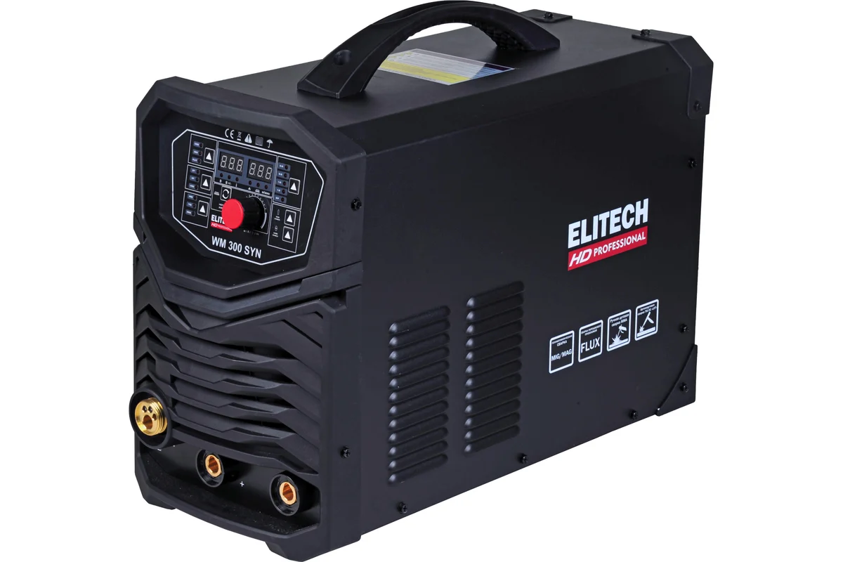 Инверторный сварочный аппарат Elitech HD WM 300 SYN 204472