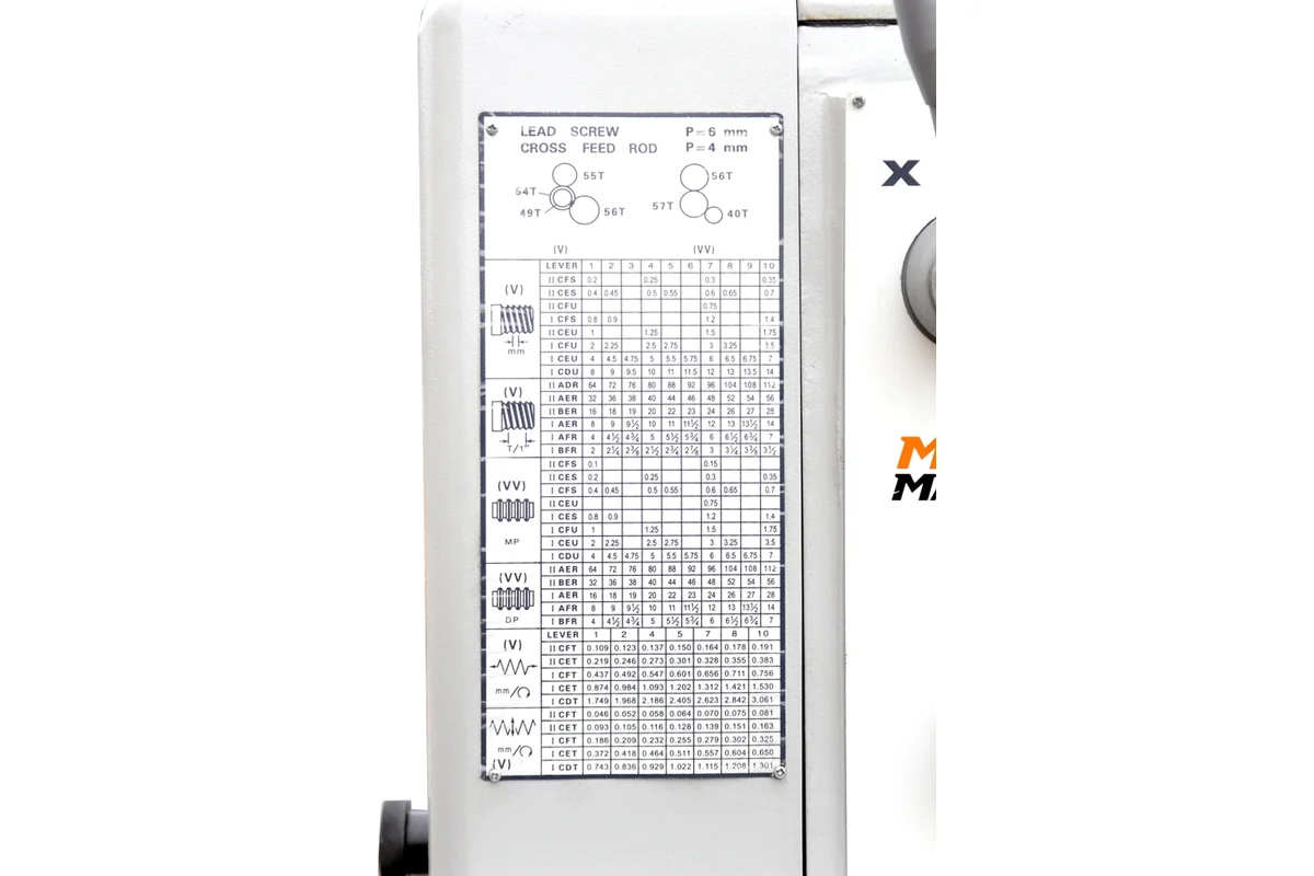 Токарно-винторезный станок MetalMaster Z51200 RFS 17047