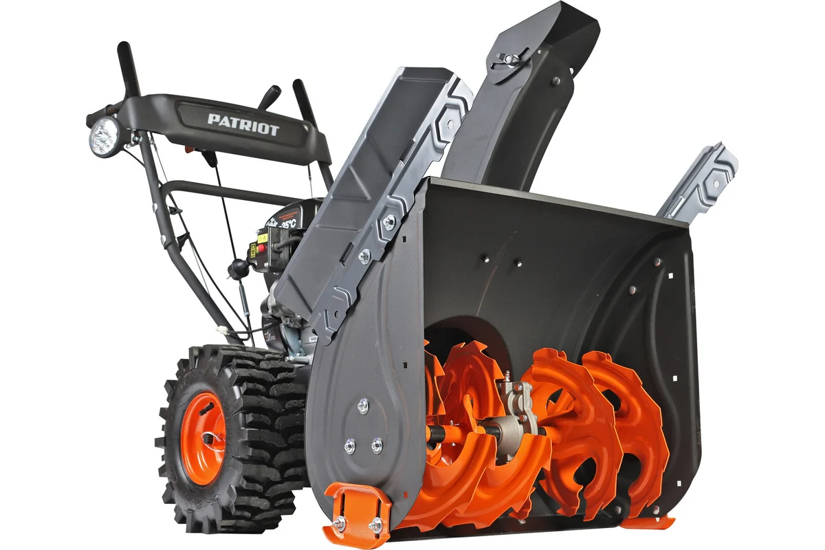 Снегоуборщик PATRIOT PRO 755 Е 7,8 л.с.,стартер Ручной/220в, ковш 71см. колеса Winter Extreme 14x5,50-7 426108406