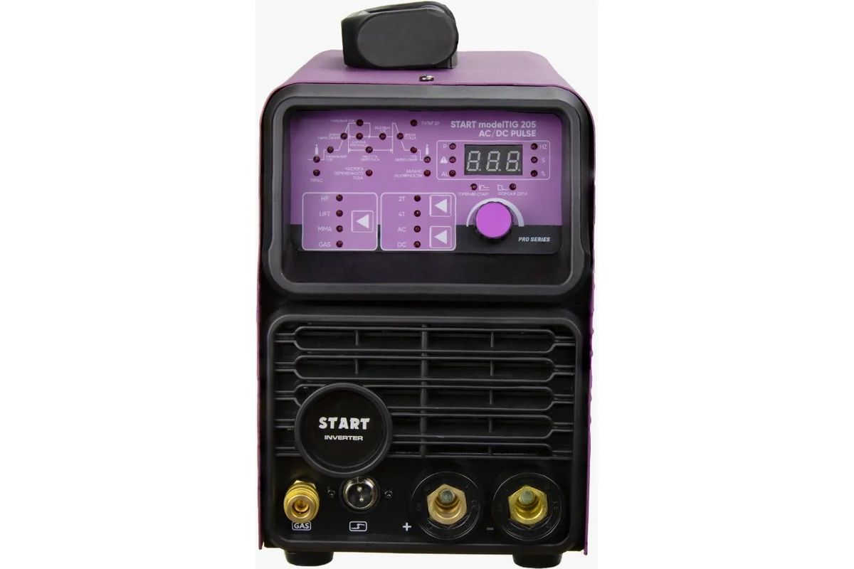 Установка аргонодуговой сварки START 205 modelTIG AC/DC TIG PULSE 3W205AP