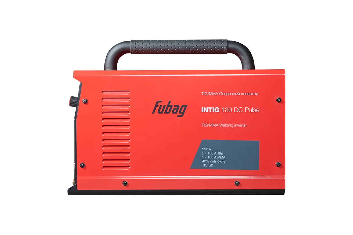Сварочный инвертор FUBAG INTIG 180 DC PULSE, 31450, горелка FB TIG 26 5P 4m, 38459, 31450.1