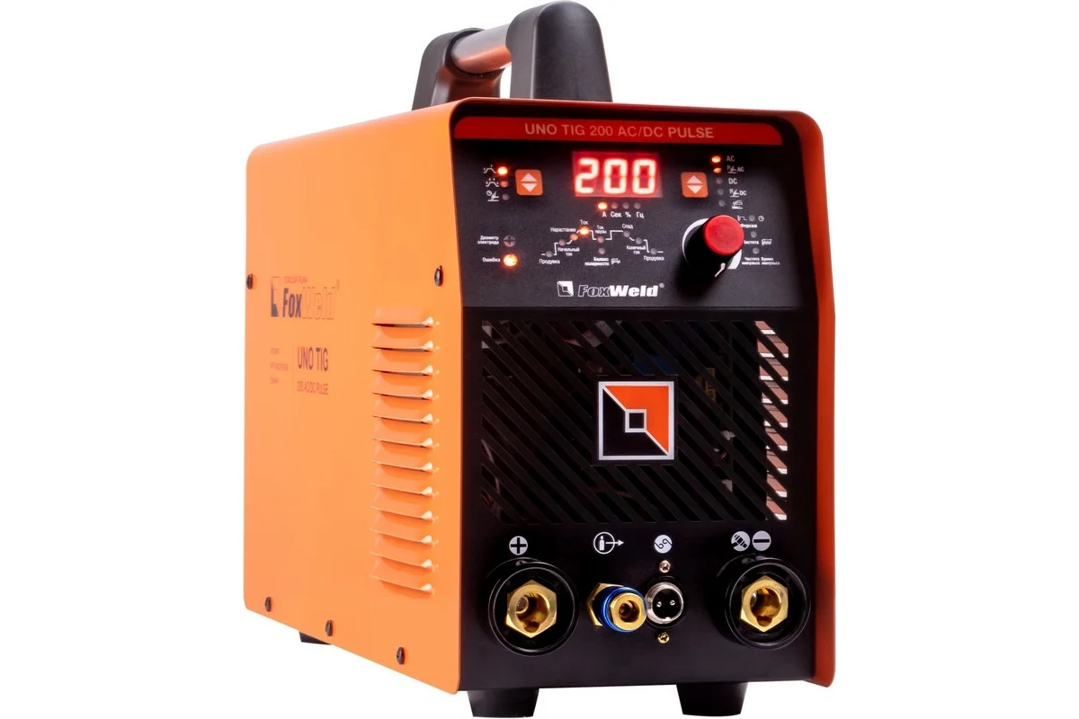 Аппарат аргонодуговой сварки FOXWELD UNO TIG 200 AC/DC PULSE 7170
