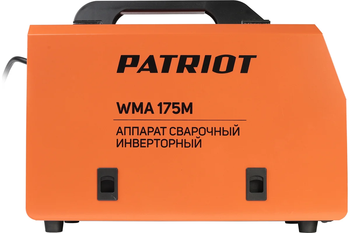 Сварочный инверторный полуавтомат PATRIOT WMA 175M MIG/MAG/MMA, полуавтоматическая сварка в среде 605302150