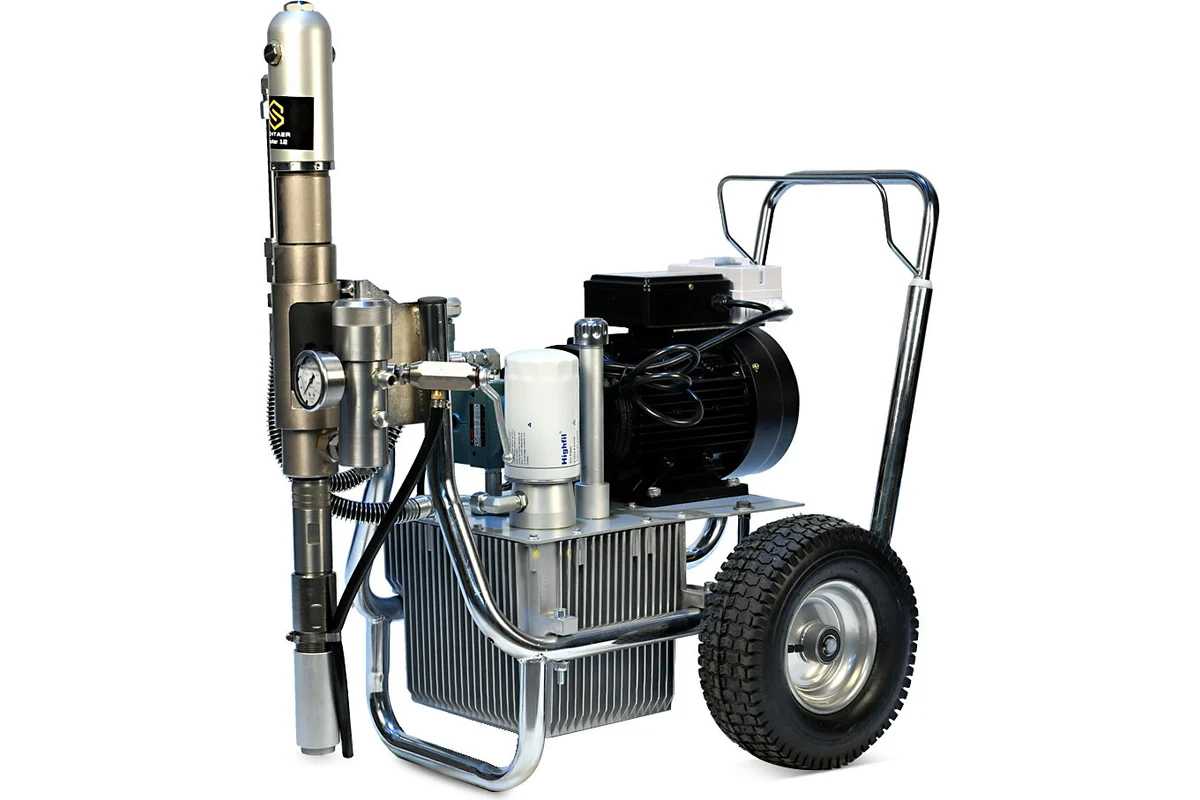 Окрасочная установка с гидравлическим насосом SCHTAER 10.0 л, 220 V Jupiter 12