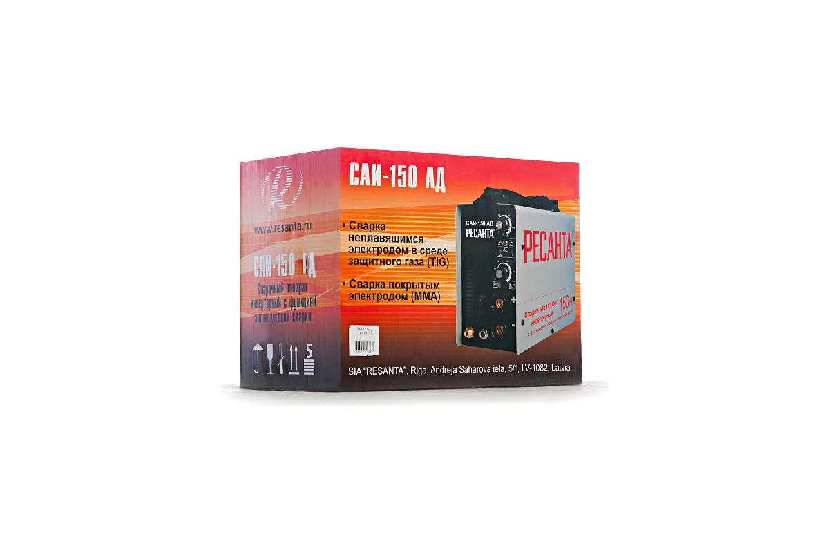 Инверторный сварочный аппарат Ресанта САИ 150 АД 65/12