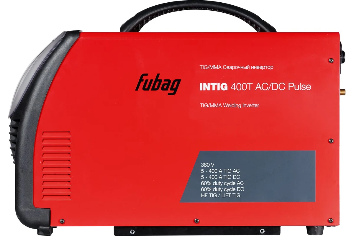 Сварочный инвертор FUBAG INTIG 400 T AC/DC PULSE + Горелка FB TIG 26 5P 4m 38028.2