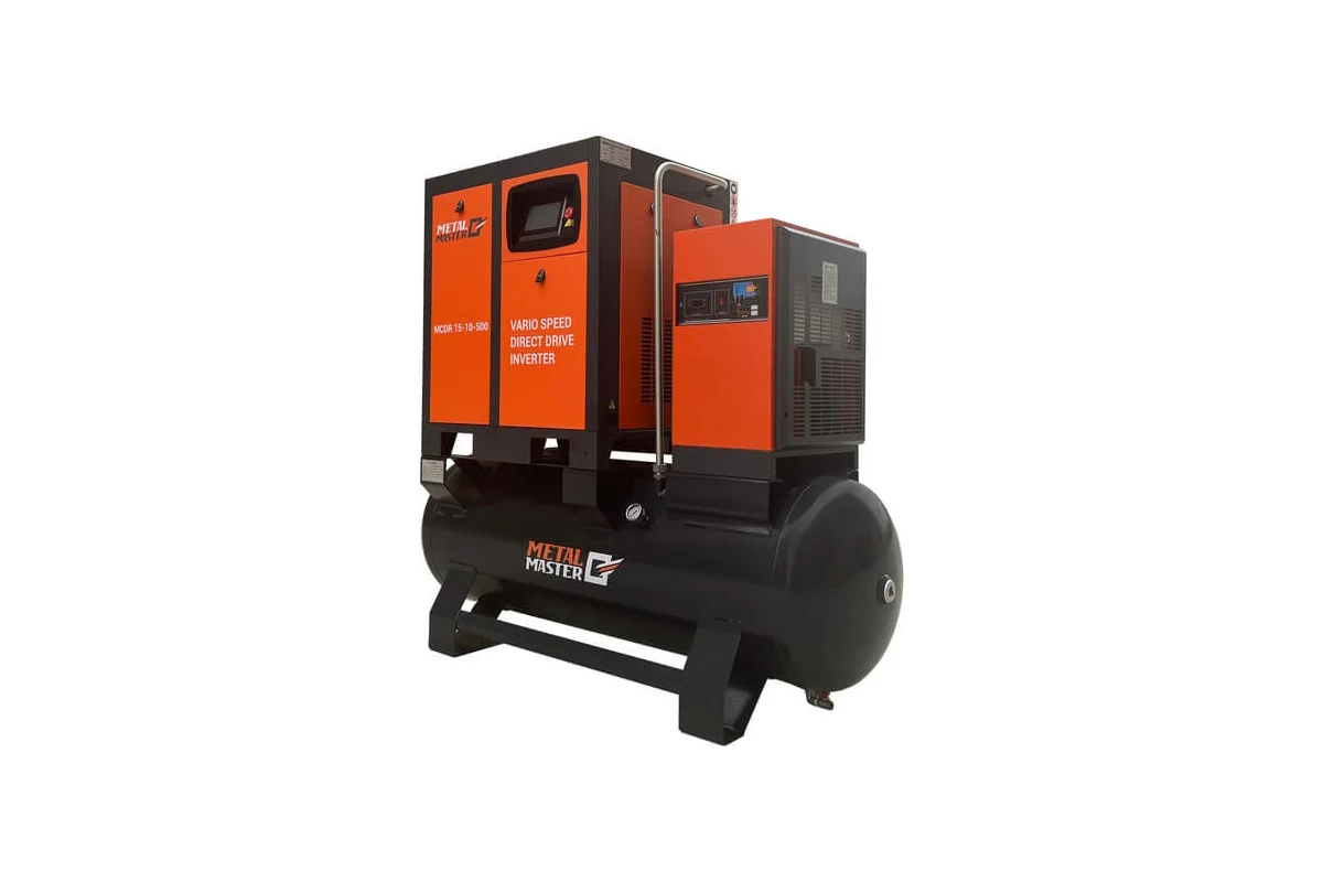 Компрессорная станция 3 в 1 METALMASTER MCDR 18.5-10-500 21024