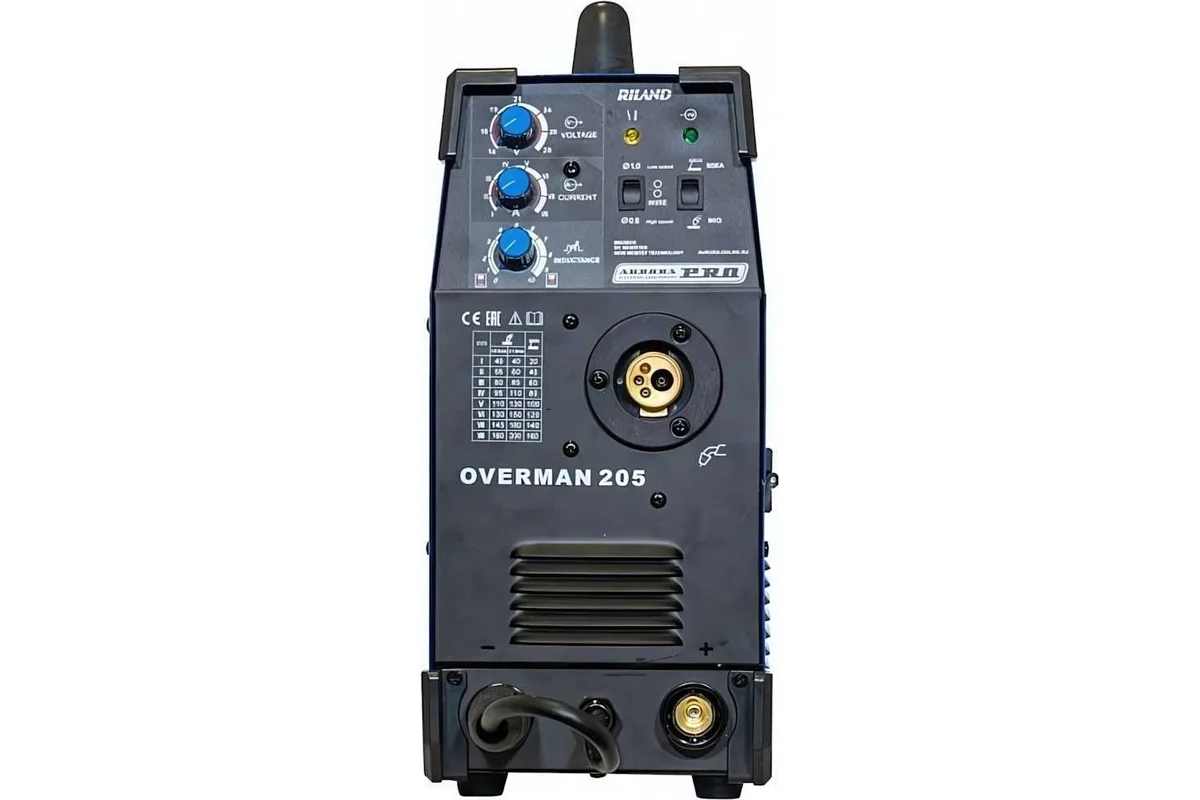Инверторный сварочный полуавтомат Aurora OVERMAN 205 26644